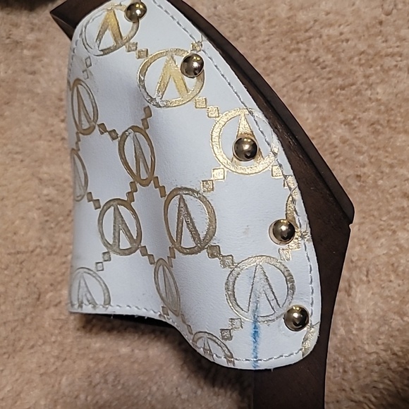 VALENTINO BY MARIO VALENTINOKiki Heeled Slide Sandal SZ 7.5 MARKED EU 38 - Picture 9 of 14